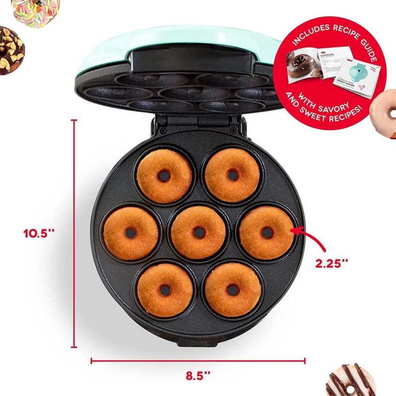 Máquina De Donuts - Faz 7 Rosquinhas - 220v (Verde)