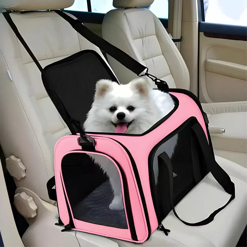 Bolsa De Viagem Para Transporte Pet (Rosa)