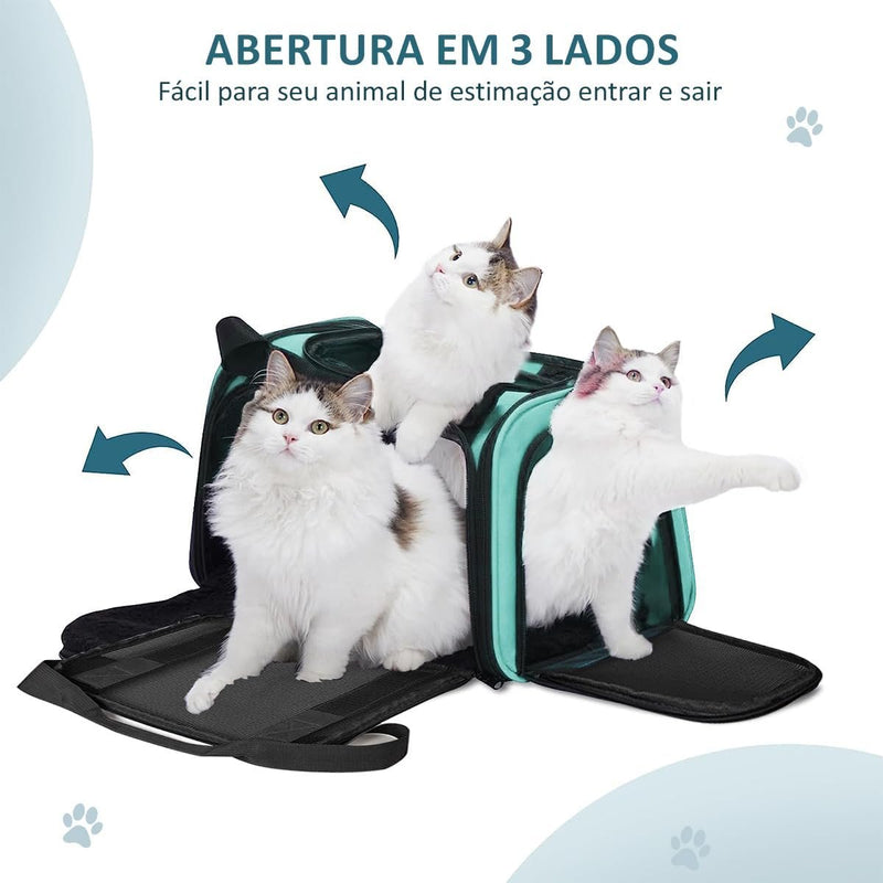 Bolsa De Viagem Para Transporte Pet (Verde)